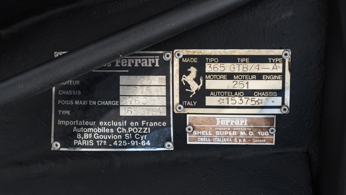 Ferrari 365 GTB/4 Daytona #15375